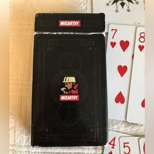 Classic Playing Cards Set by McCarthy Construction Co 55 ct